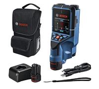 Bosch Professional 12V System Detector D-tect 200 C (2 baterías 12V, detección de Cables, tuberías de Metal y plástico, Pernos y cavidades; Cable USB-C™) - Amazon Exclusive Set