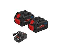 Bosch Professional 1600A01C4K Conjunto Power Set, 2 Baterías ProCORE de 8,0 Ah, Cargador GAL 1880 CV, Caja de cartón, Azul, 18 V