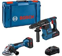 Bosch professional 18 v system gws 18v-10 p + gbh 18v-26 - set amolado
