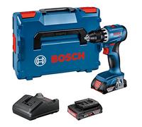 Bosch Professional 18V System atornillador a batería GSR 18V-45 (velocidad de giro 1900 rpm, incl. 2 baterías de 2,0 Ah, cargador GAL 18V-20, L-BOXX)