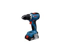 Bosch GSR 18V-65 Combo Kit con 2 baterías de 2,0Ah y maletín L-Case