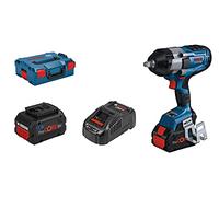 Bosch Professional 18V System atornillador de impacto a batería BITURBO GDS 18V-1000 (incl. 2 baterías ProCORE 18V 5.5Ah, cargador rápido GAL 1880 CV, bandeja L-BOXX, L-BOXX)