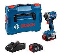 Bosch Professional 18V System atornillador de impacto a batería GDR 18V-215 (incl. 2 baterías GBA 18V 4.0Ah, cargador GAL 18V-40, L-BOXX)