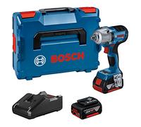 Bosch Atornillador de impacto a batería GDS 18V-450 HC 450/800 Nm, 2x5.0Ah, GAL 18V-40, L-BOXX