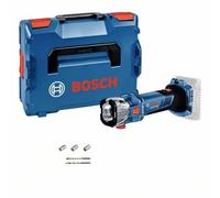Bosch Fresadora a batería GCU 18V-30 para paneles de yeso – sin escobillas, 30.000 rpm, L-BOXX