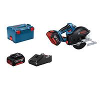 Bosch Sierra circular de metal a batería GKM 18V-50 – Ø136mm, 4250 rpm, 2×5,0 Ah en L-BOXX