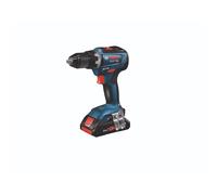Bosch Professional 18V System GSR 18V-55 + GWS 18V-10 + GKS 18V-57-2 + GSA 18V-LI + GST 18V-125 B - Set atornillador +amoladora +sierra circular +sable +calar (3 baterías 4.0Ah, bolsa de lona)