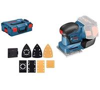 Bosch Lijadora orbital a batería GSS 18V-10 Ø 1,6 mm, 3 placas, L-BOXX, sin batería/cargador