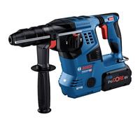 Bosch Professional Martillo perforador GBH 18V-28 CF, empuñadura auxiliar, sin batería/cargador