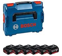 Bosch Professional 18V System Set de baterías: 6 GBA 18V 4.0Ah (In andeja para L-BOXX para Starter Sets, en L-BOXX)