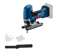Bosch Professional 18V System sierra de calar GST 18V-125 S (ideal para cortes curvos y transversales, soporte para cuchilla SDS, incl. 1 hoja de sierra, set de aspiración)