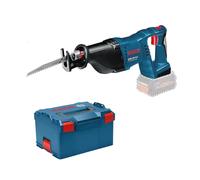Bosch Sierra sable a batería GSA 18 V-LI - 2 hojas (madera/metal), L-BOXX, sin batería/cargador