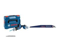 Bosch Professional 18V System Sierra Sable a Batería GSA 18V-24 (incl. S922EF, S2345X, kit de gancho para escalera, L-BOXX) + Bosch Professional 1x Hoja de sierra sable Expert `Tough Wood` S 1142 KHM