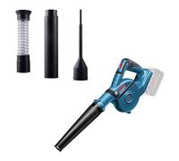 Bosch Professional – Soplador a batería GBL 18V-120 – 4 adaptadores, sin batería/cargador