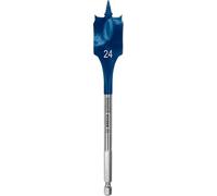 Bosch Professional 1x Brocas fresadoras planas Expert SelfCut Speed (para Madera blanda, Aglomerado, Ø 24,00 mm, Longitud 152 mm, accesorios Taladro de impacto rotativo)