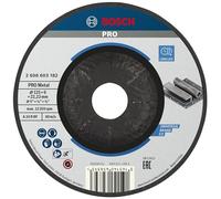 Bosch Professional 1x Disco de Desbaste Acodado Standard for Metal (para Metal, Ø 125 x 6 mm, Accesorios Amoladora)
