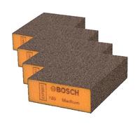 Bosch Professional 1x Taco Expert S471 convencionales (para Madera Blanda, Pintura sobre Madera, 69 x 97 x 26 mm, Grado de finura Medio, Accesorios Lijado Manual) (Paquete de 4)