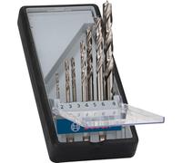 Bosch Set de 7 brocas para madera Robust Line 2 607 019 923 vástago hexagonal 2,3,3,4,5,6,8 mm plata