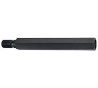 Bosch Professional 2 608 598 045 - Prolongación para coronas perforadoras (300 mm, 1 1/4" UNC), negro