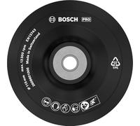 Bosch Professional Plato de goma 2 608 601 005 - 115 mm 13 300 U/min - Negro (pack de 1)