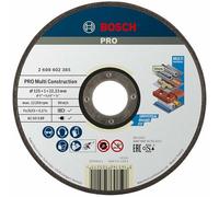 Bosch Professional - Disco de corte Rapido Multi Construction ACS 60 V BF 125 mm 1,0 mm (pack de 1)