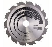 Bosch professional 2 608 640 634 - hoja de sierra circular construct w