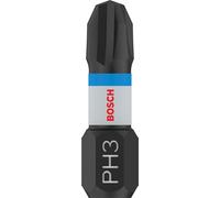 Bosch Professional Puntas de atornillar Impact Control PH3 25 mm vástago hexagonal Pick&Click 2 uds