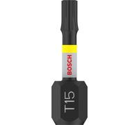 Bosch Professional Puntas Impact Control T15 25 mm vástago hexagonal Pick&Click 2 puntas
