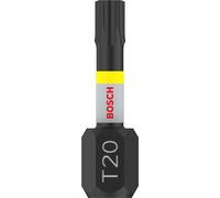 Bosch Puntas de atornillar Impact Control T20, 25 mm, vástago hexagonal, Pick and Click (2 unidades)