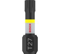 Bosch Professional 2 puntas de atornillar Impact Control T27, 25 mm, vástago hexagonal, Pick and Click, accesorios de taladro de impacto