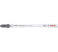Bosch Professional 25x Hojas de sierra de calar Expert ‘Hardwood 2-Side Clean’ T 308 BFP (para Encimera de cocina, Tableros recubiertos de plástico, Longitud 117 mm, accesorios Sierra de calar)