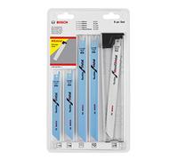 Bosch Professional 2607010906 - Hoja para sierra de sable: Set Wood and Metal: 6 uds
