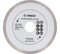 Bosch Professional 2607019472 - Disco de diamante para azulejos (diámetro de 115 mm)
