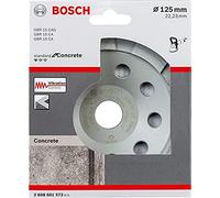 Bosch Professional Muela de vaso de diamante 2608601573 para hormigón 125 x 22,23 x 5 mm