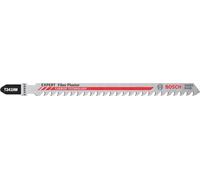 Bosch Professional 3x Hojas de sierra de calar Expert ‘Fiber Plaster’ T 341 HM (para Tableros de fibrocemento, Longitud 132 mm, accesorios Sierra de calar)