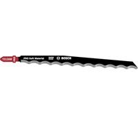 Bosch Professional 3x Hojas de sierra de calar T 313 AW Special for Soft Material (para Cartón, espuma de poliestireno, alfombra, cuero, goma, accesorios Sierra de calar)