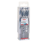 Bosch Professional 5 brocas helicoidales HSS PointTeQ, para metal, 10.1 x 87 x 133 mm, accesorio de taladro