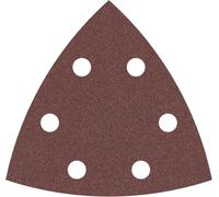 Bosch Professional 5 Ud. Hoja de lija F460 Best for Wood and Paint (madera y superficies pintadas, Grano G180, 93 x 93 mm, Accesorios lijadoras delta)