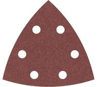 Bosch Professional Hoja de lija F460 Grano G120 93x93 mm para madera y superficies pintadas 5 ud
