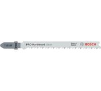 Bosch Professional Hojas para sierra de calar T 101 BF Clean – Madera dura, corte recto – 5 unidades