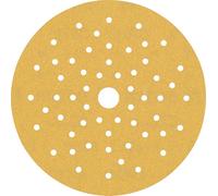 Bosch Professional 5 x Lijas Expert C470 multiperforados, para Madera dura, Pintura sobre madera, 150 mm, Grano 180, Accesorios Lijadora excéntrica