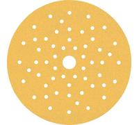 Bosch Professional 5 x Lijas Expert C470 multiperforados, para Madera dura, Pintura sobre madera, 150 mm, Grano 120, Accesorios Lijadora excéntrica