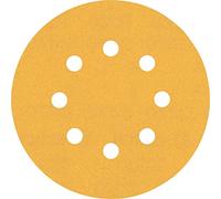 Bosch Professional 50 x Lijas Expert C470 con 8 agujeros, para Madera dura, Pintura sobre madera, 125 mm, Grano 220, Accesorios Lijadora excéntrica