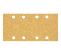Bosch Professional 50 x Lijas Expert C470 con 8 agujeros, para Madera dura, Pintura sobre madera, 93 x 186 mm, Grano 40, Accesorios Lijadora orbital
