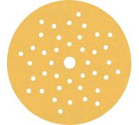 Bosch Professional 50 x Lijas Expert C470 multiperforados, para Madera dura, Pintura sobre madera, 125 mm, Grano 120, Accesorios Lijadora excéntrica