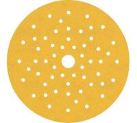 Bosch Professional 50 x Lijas Expert C470 multiperforados, para Madera dura, Pintura sobre madera, 150 mm, Grano 240, Accesorios Lijadora excéntrica