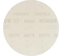 Bosch Professional 50x Mallas de lija Expert M480 (para Madera dura, Pintura sobre madera, Ø 150 mm, grano 180, accesorios Lijadora excéntrica)
