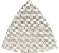 Bosch Professional 5x Mallas de lija Expert M480 (para Madera dura, Pintura sobre madera, 93x93 mm, grano 400, accesorios Lijadora delta)