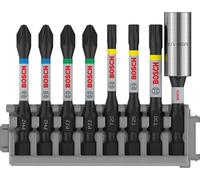 Bosch Professional Juego de puntas Pick and Click 8 piezas control de impacto T/PZ/PH 25 mm