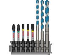 Bosch Accesorio Impact Control HEX-9 MultiConstruction 8 uds Ø5/6/8 mm (Pick and Click)